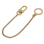 Gold Metal Louis Vuitton Key Chain