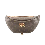 Brown Canvas Louis Vuitton Bumbag