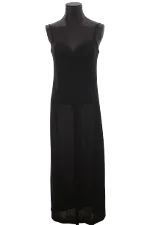 Black Viscose La Perla Dress