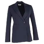 Navy Wool The Row Blazer