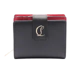 Black Leather Christian Louboutin Wallet