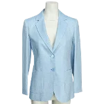 Blue Linen Max Mara Blazer