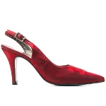 Red Leather Salvatore Ferragamo Sandals