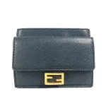 Black Leather Fendi Cases