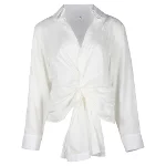 White Cotton Jacquemus Shirt