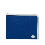 Blue Leather Mulberry Clutch