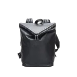 Black Leather Bottega Veneta Backpack