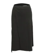 Black Fabric Helmut Lang Skirt