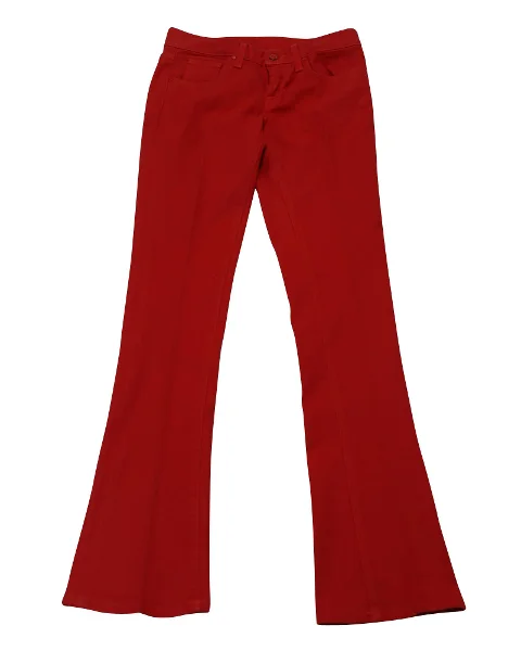 Red Cotton Ralph Lauren Jeans