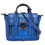Blue Leather Phillip Lim Handbag