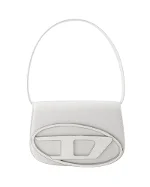 White Leather Diesel Handbag