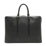 Black Leather Louis Vuitton Briefcase