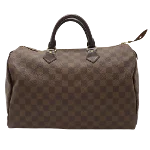 Brown Canvas Louis Vuitton Speedy