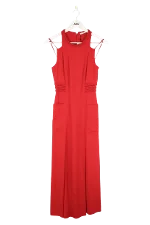 Red Fabric Fendi Dress