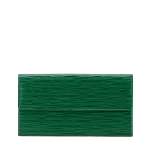 Green Leather Louis Vuitton Wallet