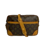 Brown Canvas Louis Vuitton Trocadero