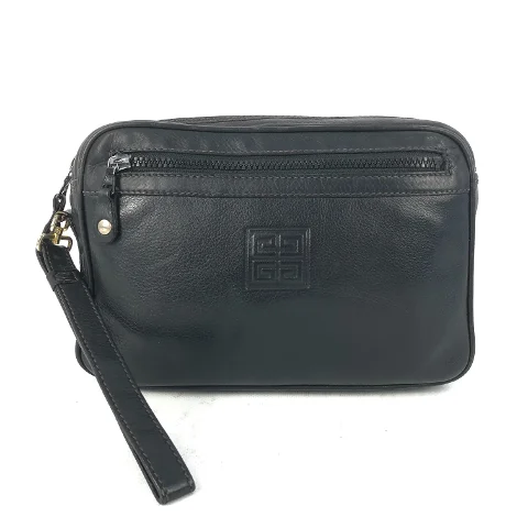 Black Leather Givenchy Clutch