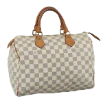 White Canvas Louis Vuitton Speedy