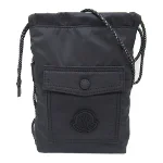 Black Fabric Moncler Shoulder Bag