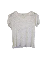 White Fabric Armani Top