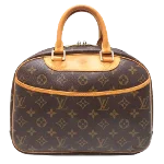 Brown Canvas Louis Vuitton Trouville