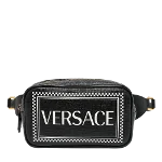 Black Canvas Versace Belt