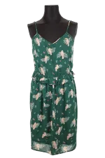 Green Fabric Des petits hauts Dress