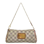 White Canvas Louis Vuitton Eva