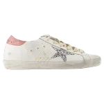 White Leather Golden Goose Sneakers