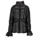 Black Polyester Roberto Cavalli Jacket