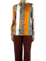 Multicolor Silk Tory Burch Shirt