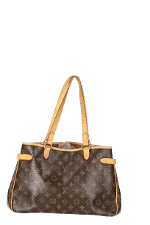 Brown Canvas Louis Vuitton Batignolles