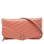 Pink Leather Tory Burch Shoulder Bag