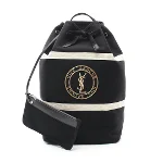 Black Canvas Yves Saint Laurent Backpack