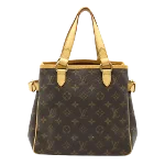 Brown Canvas Louis Vuitton Batignolles