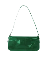 Green Leather By Far Shoulder Bag