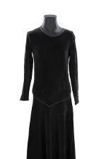Black Cotton Sonia Rykiel Dress