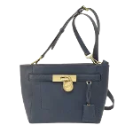 Navy Canvas Michael Kors Shoulder Bag