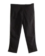 Black Nylon Ann Demeulemeester Pants