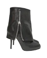 Black Leather Giuseppe Zanotti Boots