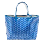 Blue Canvas Goyard Tote