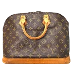 Brown Canvas Louis Vuitton Alma