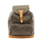 Brown Canvas Louis Vuitton Montsouris