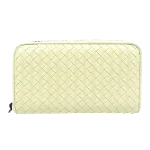 Beige Leather Bottega Veneta Wallet