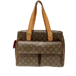 Brown Canvas Louis Vuitton Cite