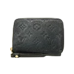 Black Leather Louis Vuitton Wallet