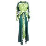 Green Polyester Altuzarra Dress