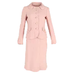 Pink Wool Moschino Set