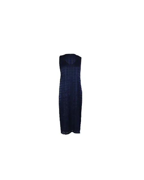 Blue Fabric Diane Von Furstenberg Dress