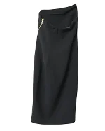 Black Wool DKNY Dress